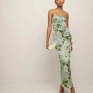 Reformation Frankie Dress in Tea Garden Print